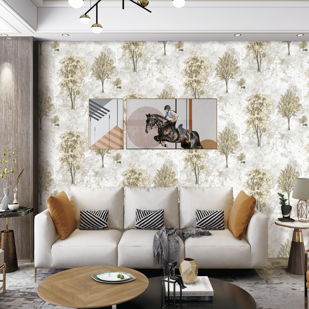 Přírodní PVC tapety K0406